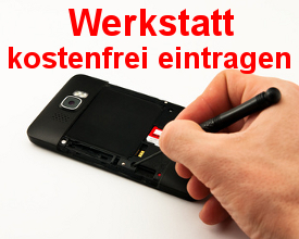 Werkstatt für Handyreparatur in der Schweiz kostenlos eintragen